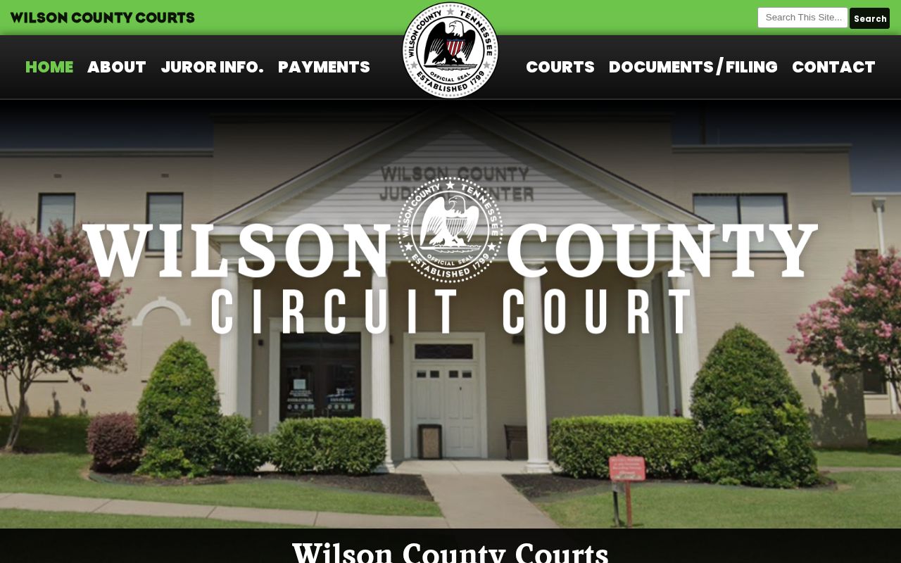 Wilson County court disposition record source